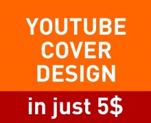 I will design Youtube Cover